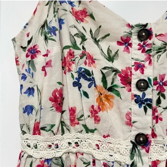 Good as new 🥰 Peony Floral XXS 🌼LANI MIDI DRESS Lovers and Friends - Picture 6 of 13
